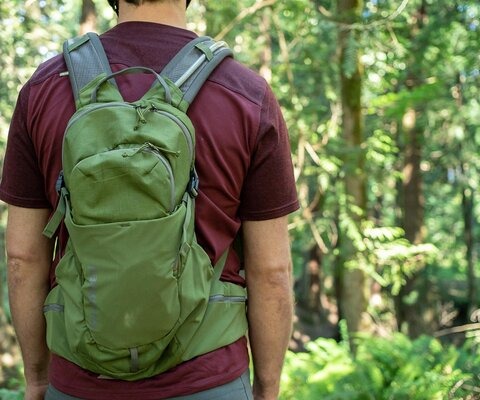 At 14 litres, Patagonia's Nine Trails pack is good for everything from backyard jaunts to all-day epics.