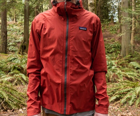 The Dirt Roamer Jacket is Patagonia's first mountain bike-specific jacket and was designed for everything from backyard outings to all-day epics.
