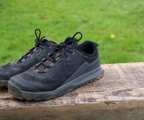 The Rime Flat shoe is ready for those adventure rides that require a bit of hiking to get to the goods.