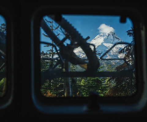 Nestled in the shadow of Mount Hood, the community of Hood River is one that is increasingly bonded by mountain biking and trailbuilding. SONY, 1/2500, F/2.8, ISO 800