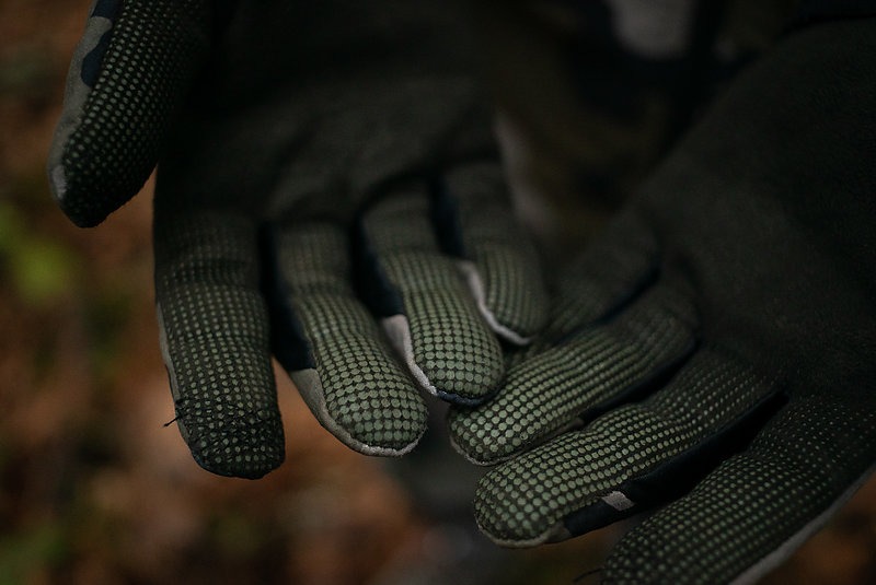 Black XL Fox Racing Attack Fire Men's Full Finger Glove 